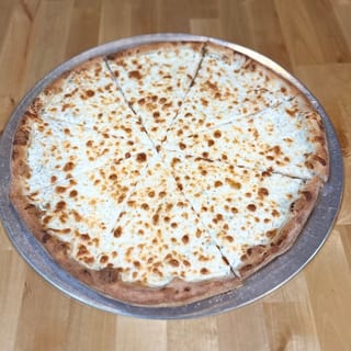 White Pizza Pizza 14"